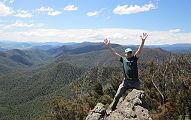 28-Oh what a feeling! at McMillans lookout!